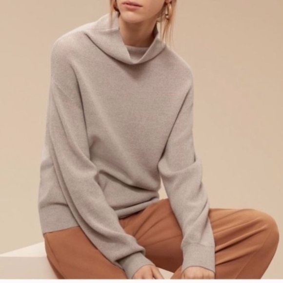 New Aritzia Wilfred Montpellier Turtleneck Sweater